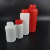 Garrafa plástica de 1000ml, 1 litro, com tampa, frasco de reagente químico selado, frasco para dosagem de líquidos, embalagem agrícola para líquido desinfetante