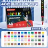 Marcador de Acrílico Líquido Directo Punta Suave Set de Plumas de Acuarela Pluma de Pintura DIY Caja de Regalo de Gran Capacidad Secado Rápido