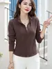 Cárdigan con cremallera y cuello alto de nuevo estilo, para mujer, de manga larga, corte ajustado y favorecedor, adecuado para primavera y otoño, forro polar, versátil, color liso, sudadera casual
