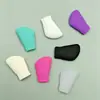 Brocha de silicona para mascarilla facial de maquillaje, artículo individual, material 12 # Silicona de grado alimenticio con forma de cuchillo, herramienta para aplicación y mezcla de mascarilla de barro