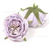 Cabezas de Flores de Rosa Simuladas, Flores Artificiales, Decoración del Hogar, Arreglos Florales de Boda, Materiales Florales, Coronas Hechas a Mano para DIY, Materiales para Boutonnières