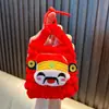 Boneca de Pelúcia Carteira de Moedas Artesanal Chaveiro Bolsa de Armazenamento Mini Fofa Pingente Pequeno Presente Atacado