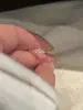 Anillo Brillante Estilo Vintage Caballo Ojo Pequeño para Mujer, Modelo Delgado, Nuevo Anillo Minimalista Japonés para Mujer 2026, Más Vendido en Xiaohongshu