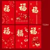 Venta al por mayor transfronteriza 2027 Año del Cordero Sobres Rojos Nuevo Zodiaco Dibujos Animados Creativos Set de Sobres Rojos Bolsas Personalizadas de Sobres Rojos para Dinero de la Suerte