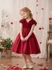 Vestido de Verano Nuevo para Niñas 2026 con Lentejuelas y Perlas, Vestido Infantil, Exclusivamente para Ventas Transfronterizas, Directo del Fabricante