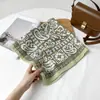 Lenço de Cabeça de Algodão e Linho de Alta Qualidade para Primavera e Outono, Estampa Retrô, Lenço Quadrado Pequeno Versátil, Lenço de Seda, Lenço Decorativo para Pescoço, Lenço Feminino Atacado