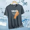 Playera de Manga Corta de Seda de Hielo de Secado Rápido Nueva Playera de Manga Corta Holgada para Hombre Delgada Transpirable Protección Solar Casual Malla Top Base
