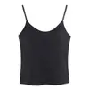 Nueva Camisola de Estilo con Envío Directo y Almohadillas de Sujetador Integradas, Sexy de Una Pieza con Tirantes Ajustables, Adecuada para Usar como Prenda Interior o Exterior