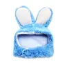 Orelhas de Coelho Fofas Cabeça de Gato Headgear Pet Transformação Engraçada Cabeça de Gato Pet Chapéu para Pet