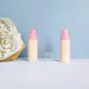 Frasco Espumador de Mousse de Damasco 60ml Frasco Espumador com Bomba Sub-Frasco para Sabonete Facial Frasco Portátil para Álcool em Gel