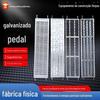 Fabricantes de pedais de andaime fornecem construção tubo quadrado espessado gancho lateral rebite chapa de estrutura de aço gancho galvanizado a quente rede de pedal