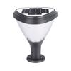 Lámpara de pilar solar jardín impermeable pilar de valla lámpara de puerta lámpara de jardín de villa lámpara de pared exterior eléctrica
