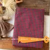 Tejido de algodón 100% teñido en hilo a cuadros para vestidos de mujer de primavera y verano, pantalones casuales y camisas