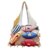Bolsos de Moda Tendencia para Mujer, Estilo Nuevo, Estilo Casual y Relajado, Bolso de Hombro Tejido, Bolso Tote Versátil