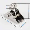 Amazon gancho de acero inoxidable 304 para saco de boxeo colgante silla colgante hamaca de yoga hebilla fija de nailon silenciosa