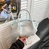 Bolso de mano tipo cubo de diseño de moda transfronterizo para mujer, nuevo diseño coreano de nicho, bolso de hombro y bandolera para el día a día
