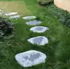 Pedras Azuis para Caminho de Jardim, Pátio e Gramado, Pavimentadoras Antiderrapantes para Exterior, Pedras de Passagem
