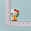 KT acessórios para gatos capa de celular DIY feito à mão adesivos para copo fivela de sapato com furo de PVC flor de sapato borracha acessório de vestuário