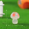 Micro paisajismo luminoso cinco puntas pequeño hongo caricatura colgante musgo jardinería decoración creativa accesorios pequeños adornos al por mayor