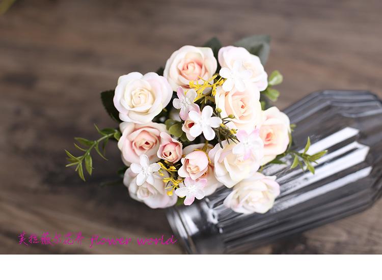 仿真婚礼现场绢花