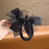 2026 Novo Elástico de Cabelo de Renda com Laço de Rede, Durável e Suave com o Cabelo, Acessório de Cabelo Moderno e Versátil