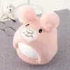Gorro de bebé de otoño e invierno, bonito gorro de lana para bebé de invierno, gorro de punto con protección para las orejas para bebé, comercio exterior de Amazon