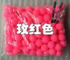 Pelota de ping pong de color esmerilado y endurecido, pelota de sacudir, juego de ping pong, sin costura de palabras, tacto, pelota de premio, pelota de lotería, máquina de pulverización, actividad