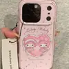 Funda Rosa Fresca y Linda de Sanrio para Teléfono Adecuada para Apple 17 Pro Max, iPhone 16, Linda 15 Dibujos Animados 14