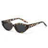 Gafas de Sol Estilo Fan Chengcheng para Hombre, Geniales Retro Ojo de Gato Marco Pequeño Gafas de Sol con Protección UV para Mujer, Modernas