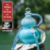 Botella de Vidrio para Té y Bebidas con Forma de Calabaza al por Mayor para Fabricantes, con Asa y Correa, Botella de Agua Estilo Chino, Botella para Bebidas de Jugos, Xunda Glass