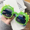 Gafas de Dibujos Animados Lindas y Modernas, Gafas de Sol Divertidas de Dinosaurio para Niños, Gafas de Sol Anti-UV para Niños y Niñas, Gafas de Sol Modernas para Proteger del Sol