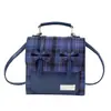 Bolsa Tote Xadrez Retrô para o Dia a Dia de Mulheres 2026 Primavera Nova Tendência Estilosa Luxo Leve Patchwork Ombro Único Ombro Duplo Mochila