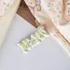 Lindo pasador de gatito con pelo ondulado, dulce pasador cuadrado para flequillo lateral para niñas, súper de aspecto de hada, alto valor estético, pasador de pelo fresco y lindo