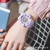 Nuevo Reloj Electrónico para Estudiantes de Secundaria y Primaria Deportivo Multifuncional Unicornio Versión Coreana Resistente al Agua Correa de Reloj Electrónico