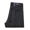 Calça Casual de Linho 100% Estilo Verão Fino 2025, Alta Qualidade, Simples, Confortável, Respirável, Absorvente de Suor, Calça Longa de Linho Puro de Corte Reto