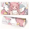 Alfombrilla de ratón bidimensional, Almohadilla de juego de dibujos animados más vendida para eSports, Almohadilla de teclado para niños y niñas, Linda almohadilla de escritorio rosa extragrande