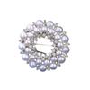 Broche de Perlas Micro-Incrustadas Estilo Coreano, Moda de Alta Gama Inspirada en Chanel, Clip Floral de Lujo Ligero para Bufanda, Broche para Abrigo de Doble Uso