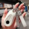 Adecuado para Funda de Llave de Coche Mercedes-Benz para Mujer C260L Carcasa Hebilla C2001 S400L/Glc Amg Funda con Hebilla para Hombre y Mujer Eqe