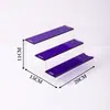Suporte de Exibição Acrílico Colorido Transfronteiriço, Suporte de Exibição Acrílico em Escada Multicamadas, Caixa de Exibição em Placa Acrílica para Produtos de Skincare
