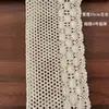 Camino de mesa de ganchillo mantel cortina costura costura de comercio exterior encaje de algodón Retro americano estilo japonés