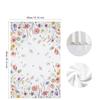 Toalla de Cocina de Microfibra con Diseño de Flores y Mariposas para Primavera y Verano, Transfronteriza, Amazon, Absorbente para Escritorio, Toalla Decorativa para el Hogar