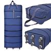Bolsa de remessa aérea com rodas universais para estudo no exterior, bolsa de viagem de grande capacidade, bolsa de bagagem com logotipo personalizado