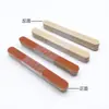 Tiras de Lijado de Madera para Uñas Desechables Lima de Uñas de Viruta de Madera Doble Cara de Color Tira de Frotamiento para Dar Forma Herramienta de Pulido Lima de Chapa de Madera