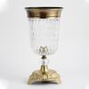Adornos de Cobre Puro Plato de Frutas de Cristal Vaso de Flores Artesanías para el Hogar Europeas Americanas Francesas Sala de Estar Sala Modelo