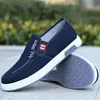 Sapatos de Pano Old Beijing para Homens Dropshipping, Sapatos de Lona, Tênis Baixos Masculinos, Sola Macia, Respiráveis e Confortáveis, Mais Vendidos Transfronteiriços
