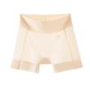 Shorts de Segurança Anti-Exposição, Antibacteriano, Tamanho Grande, Fino, Sem Costura de Seda Gelada, Roupa Íntima de Segurança Fina para Verão Plus Size, Algodão