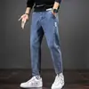 Calça Jeans Masculina 2026 Outono/Inverno Solta Reta Moda Casual Calça Longa Nova Calça Masculina Calça Longa Jeans