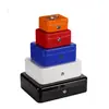 Caja de Hierro con Candado Portátil Pequeña Caja de Efectivo Caja de Almacenamiento de Escritorio Almacenamiento Seguro Sello Caja de Contraseñas para Cambiar Mini