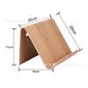 Base de Soporte Simple de Madera para Teléfono Móvil y iPad, Soporte de Carga para Teléfono Móvil, Soporte de Madera Multifuncional para Tablet con Logo Personalizado