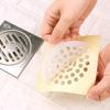 Pegatinas desechables para desagüe de piso (15 piezas) pegatinas para desagüe de piso de cocina y baño de 10 cm de diámetro